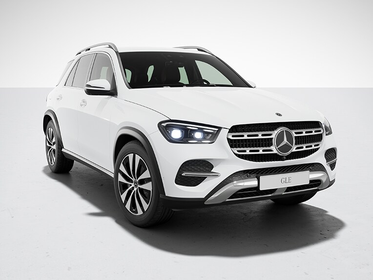 Exteriorul modelului Mercedes-Benz GLE SUV cu echipare standard.