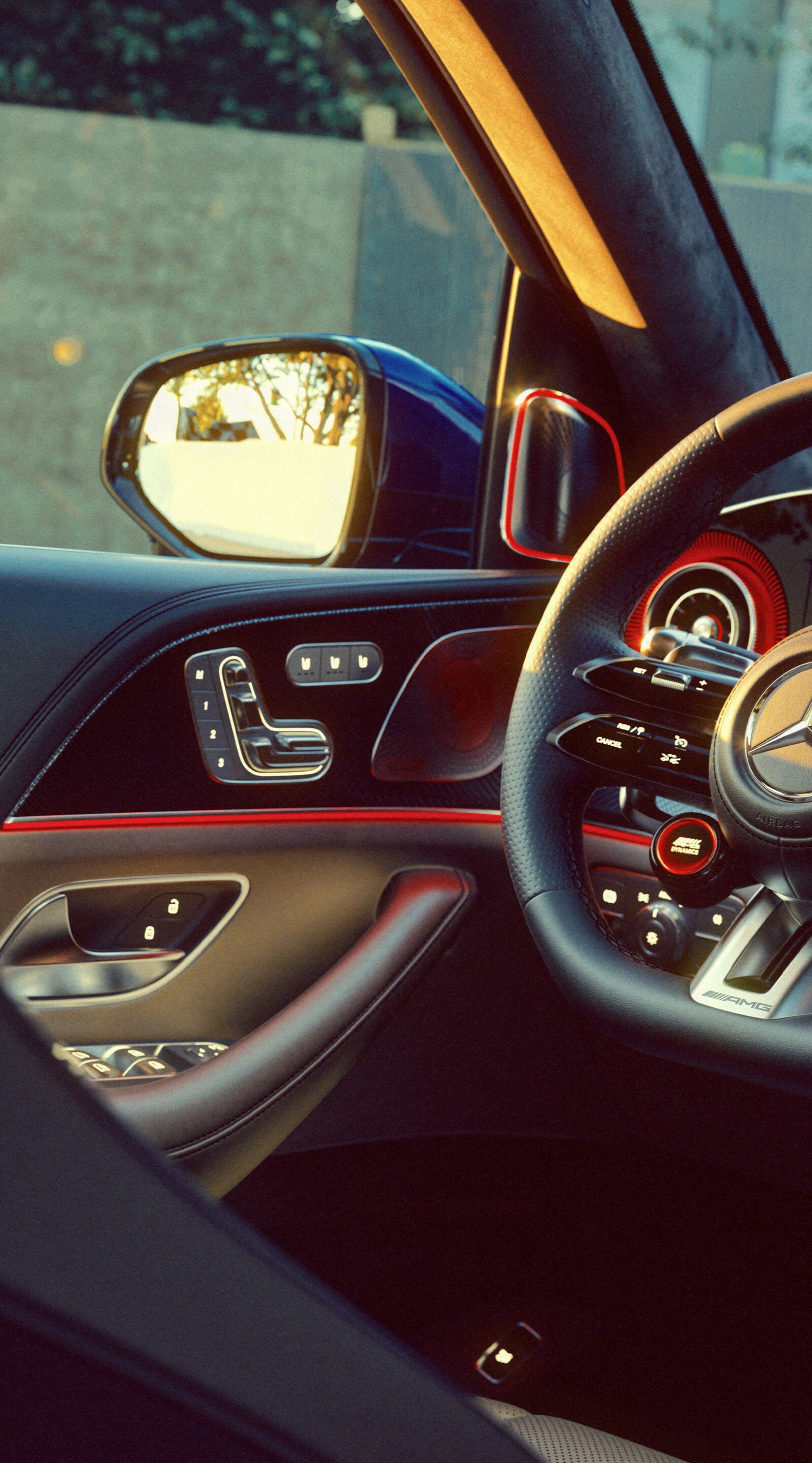 Interiorul modelului Mercedes-AMG GLS 63.
