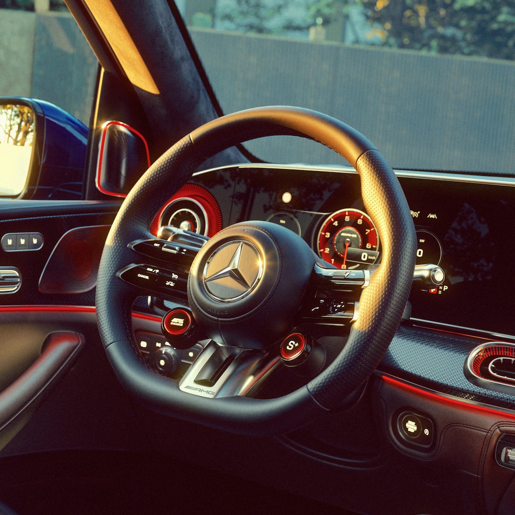 Volanul AMG Performance al noului model Mercedes-AMG GLS 63.