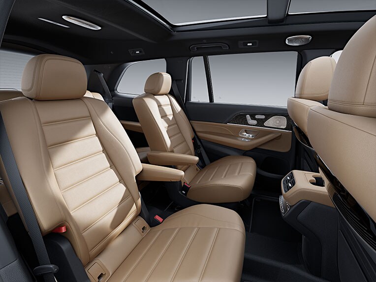 Scaune individuale Confort în modelul Mercedes-Maybach GLS.