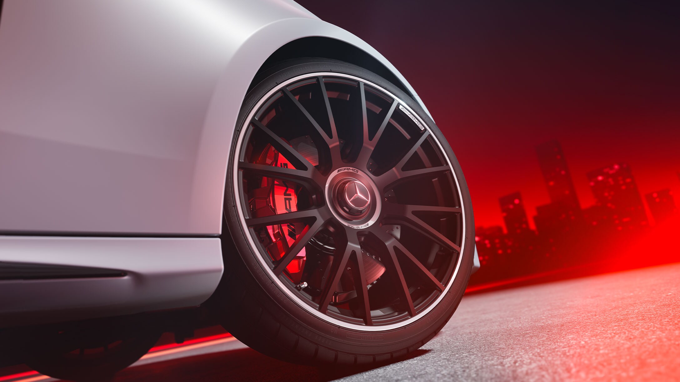 Aspectul sportiv al Mercedes-AMG.