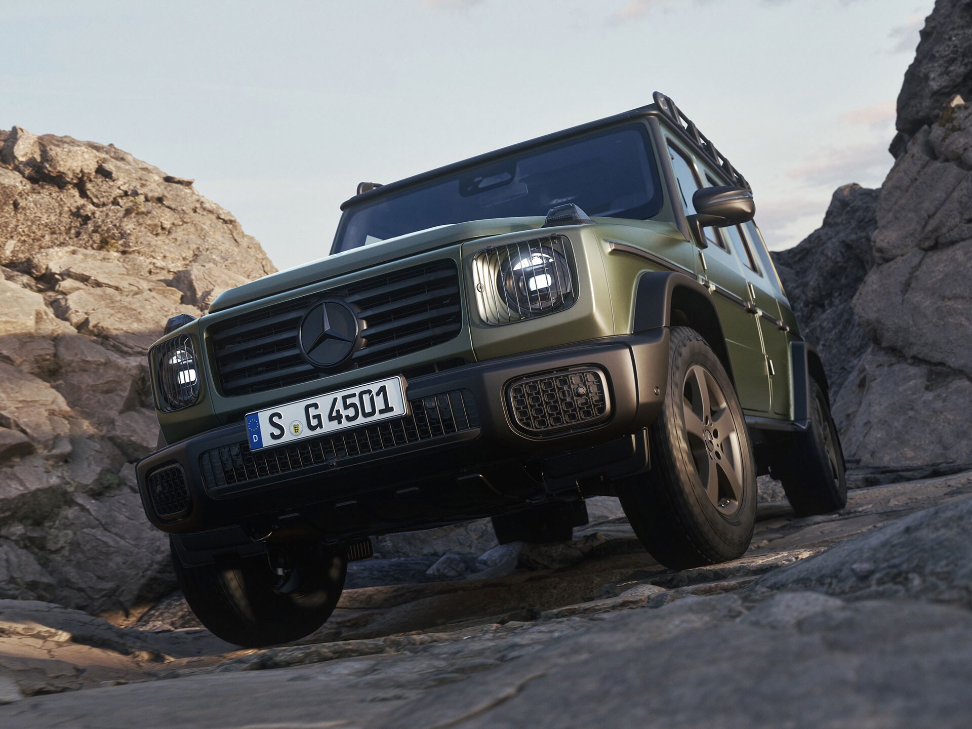 Modelul emblematic Mercedes-Benz Clasa G.