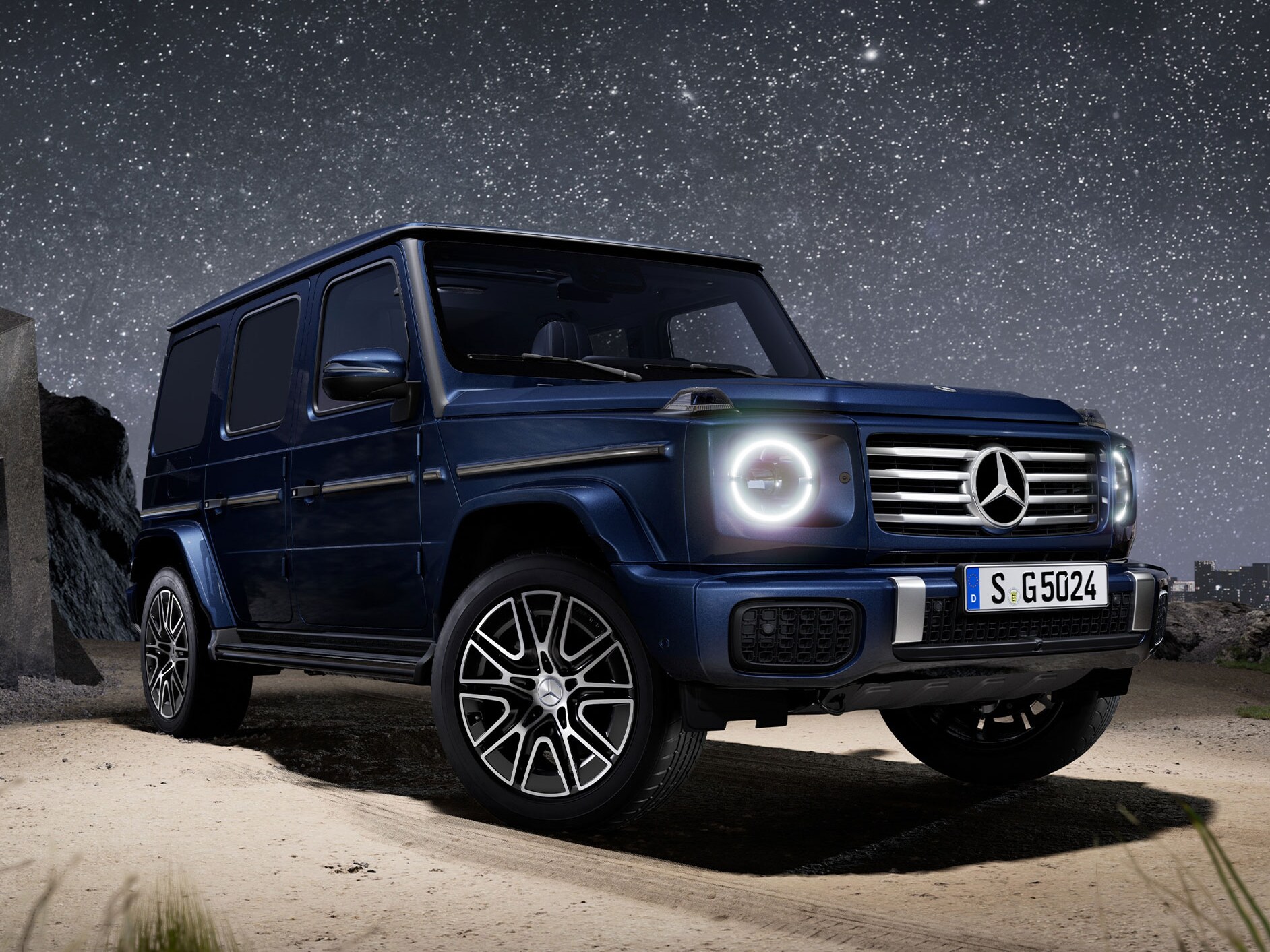 Modelul emblematic Mercedes-Benz Clasa G.