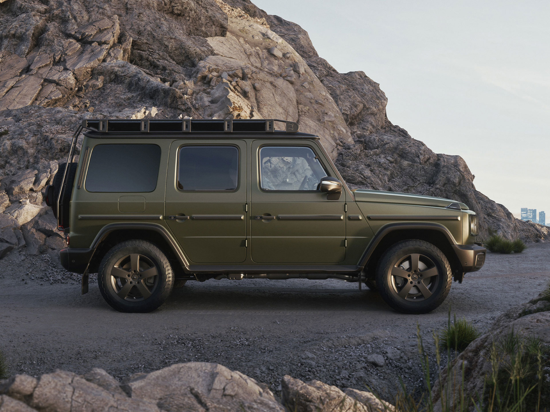 Exterior | Zona mărcii Clasa G | Mercedes-Benz Exteriorul modelului Mercedes-Benz Clasa G.