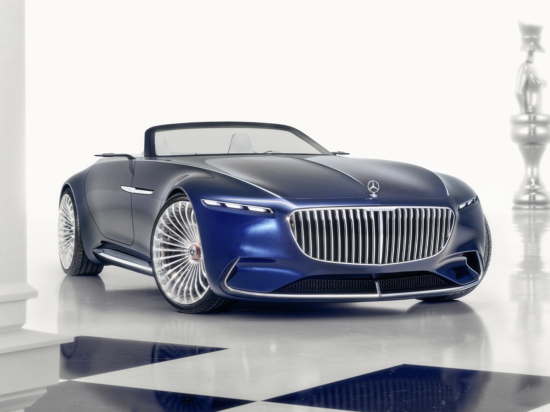 Vision 6 Cabriolet și Coupé | Marcă emblematică | Mercedes-Maybach Vision 6 Cabriolet și Coupé.