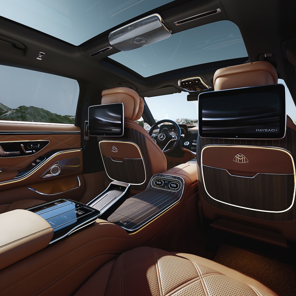 Interiorul Exclusive al noului model Mercedes-Maybach Clasa S.