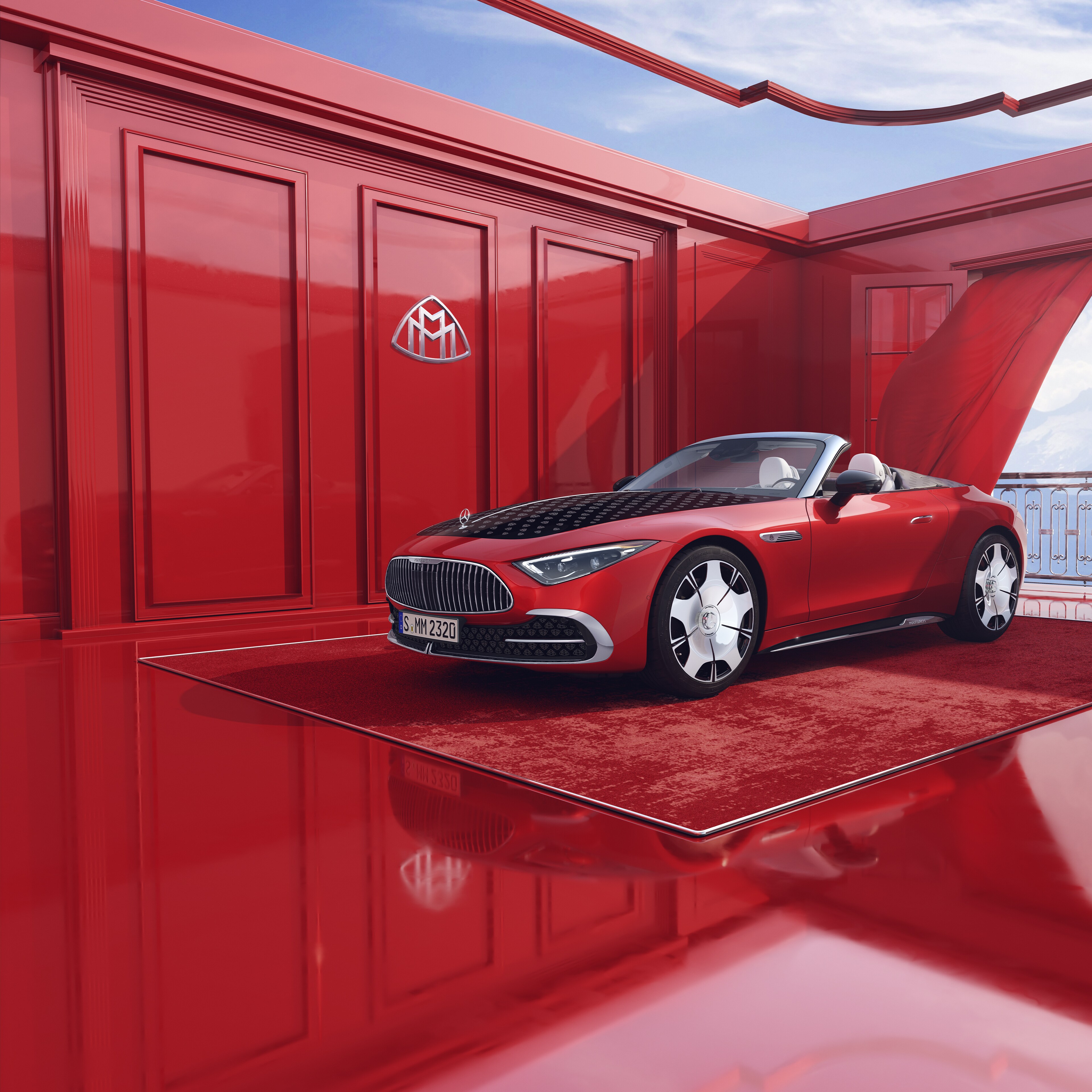 Noul Mercedes-Maybach SL Monogram Series.