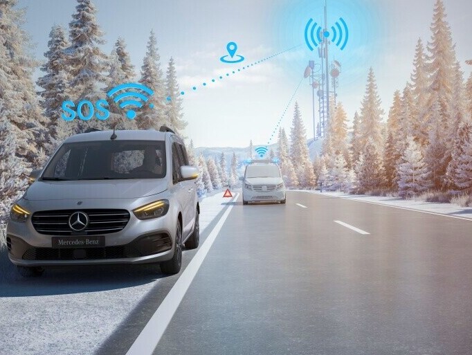 Apelul de urgență Mercedes-Benz din Clasa T.