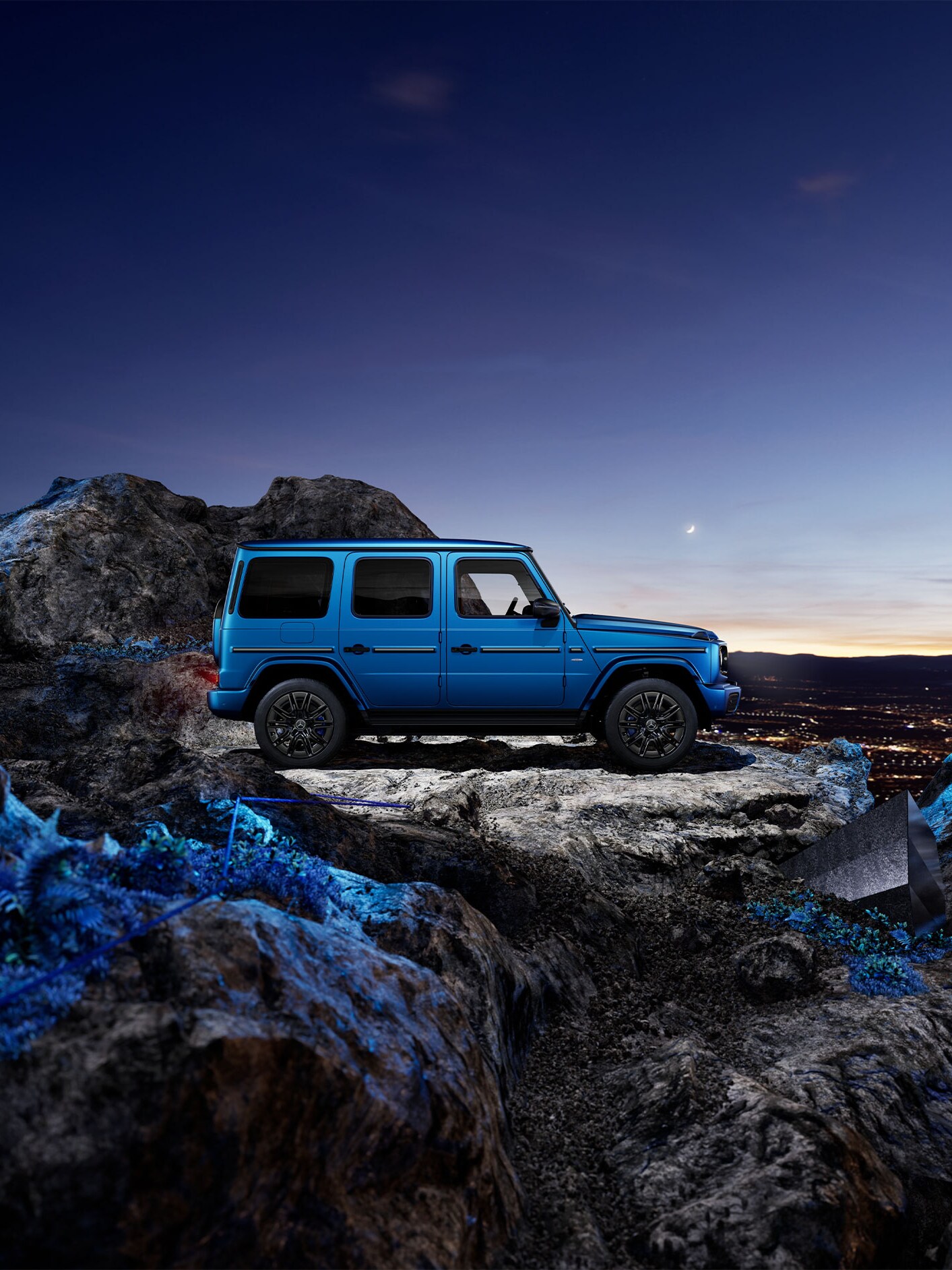 Modelul Clasa G complet electric de la Mercedes-Benz.