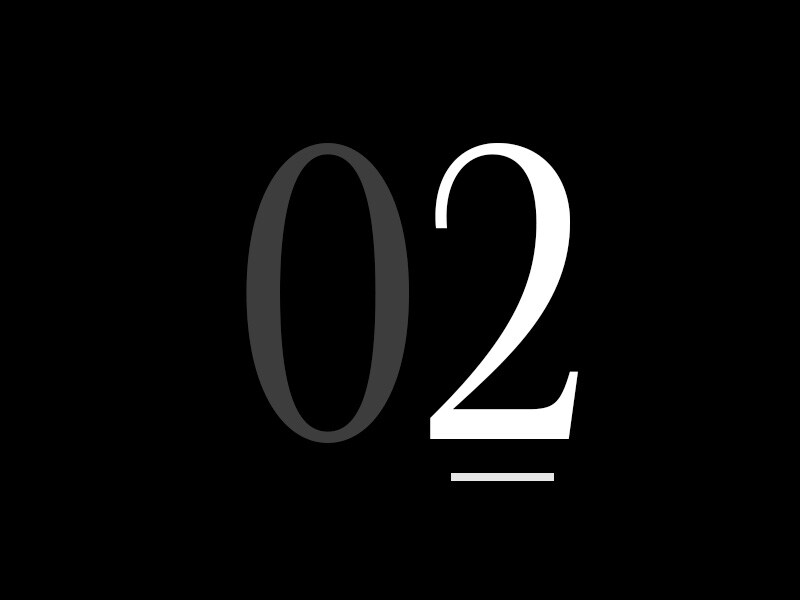Un mare număr „02”.