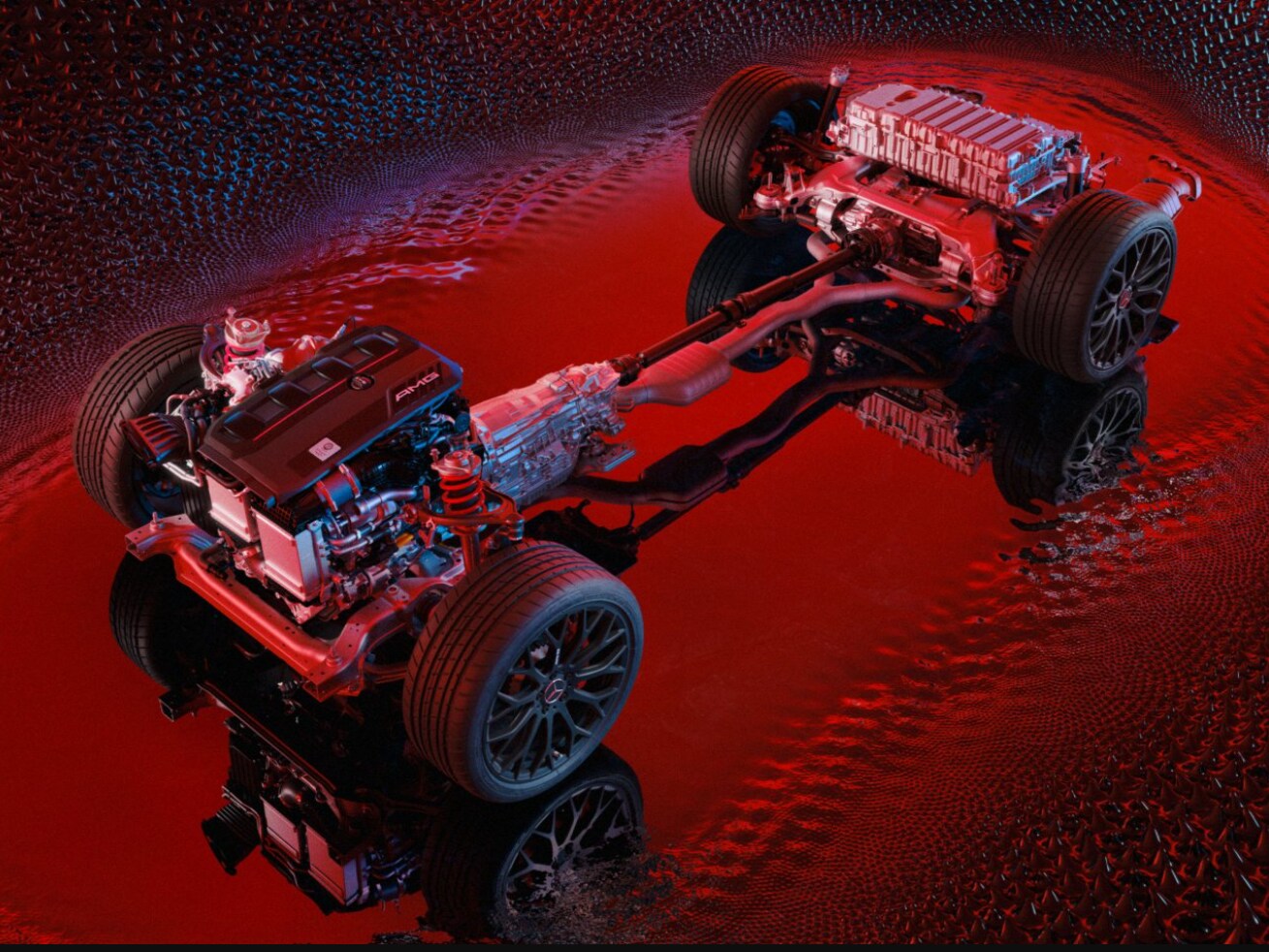 Arhitectura platformei pentru modele electrice Mercedes-AMG