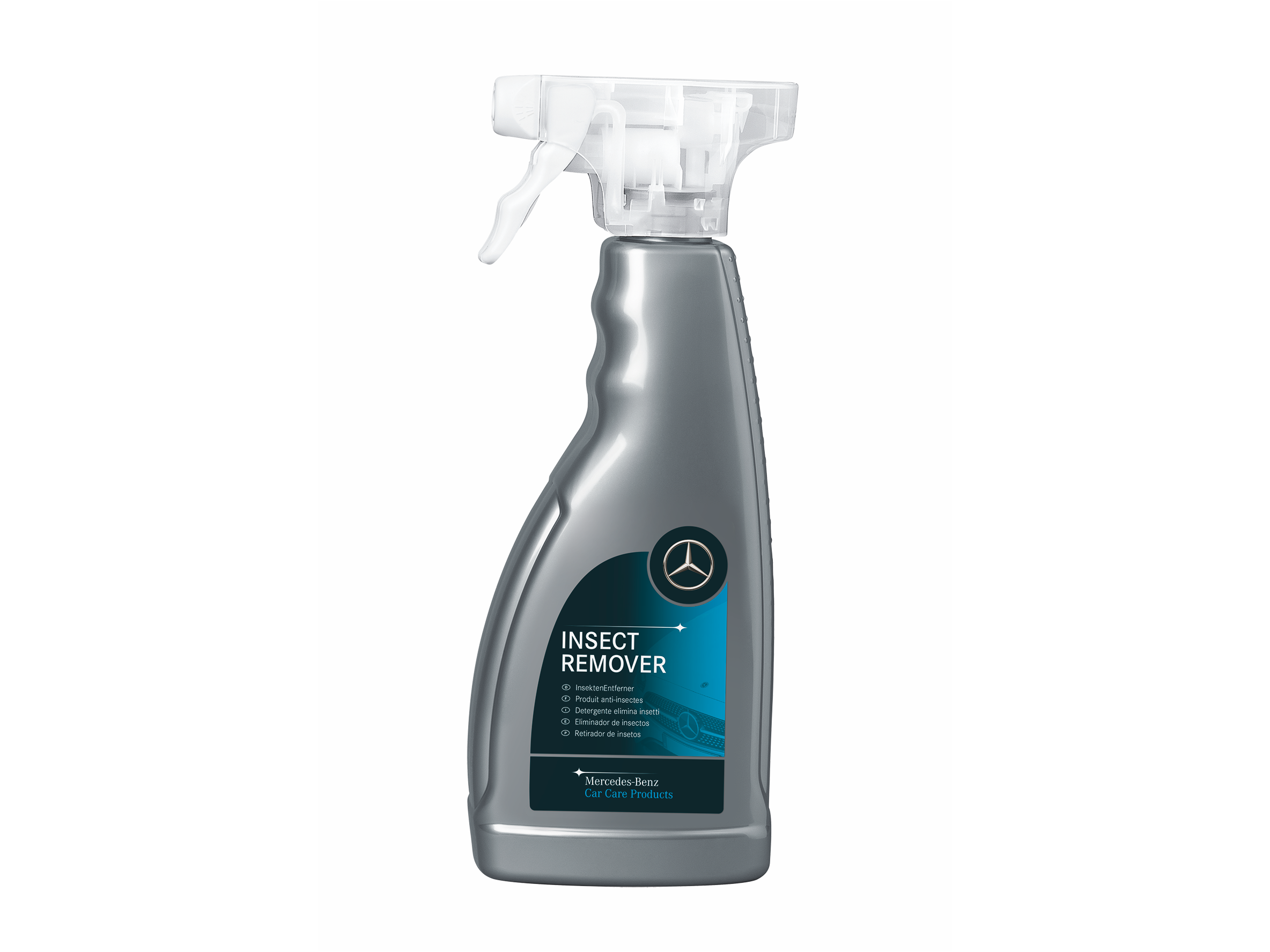 Detergentul pentru îndepărtarea insectelor de la Mercedes-Benz.