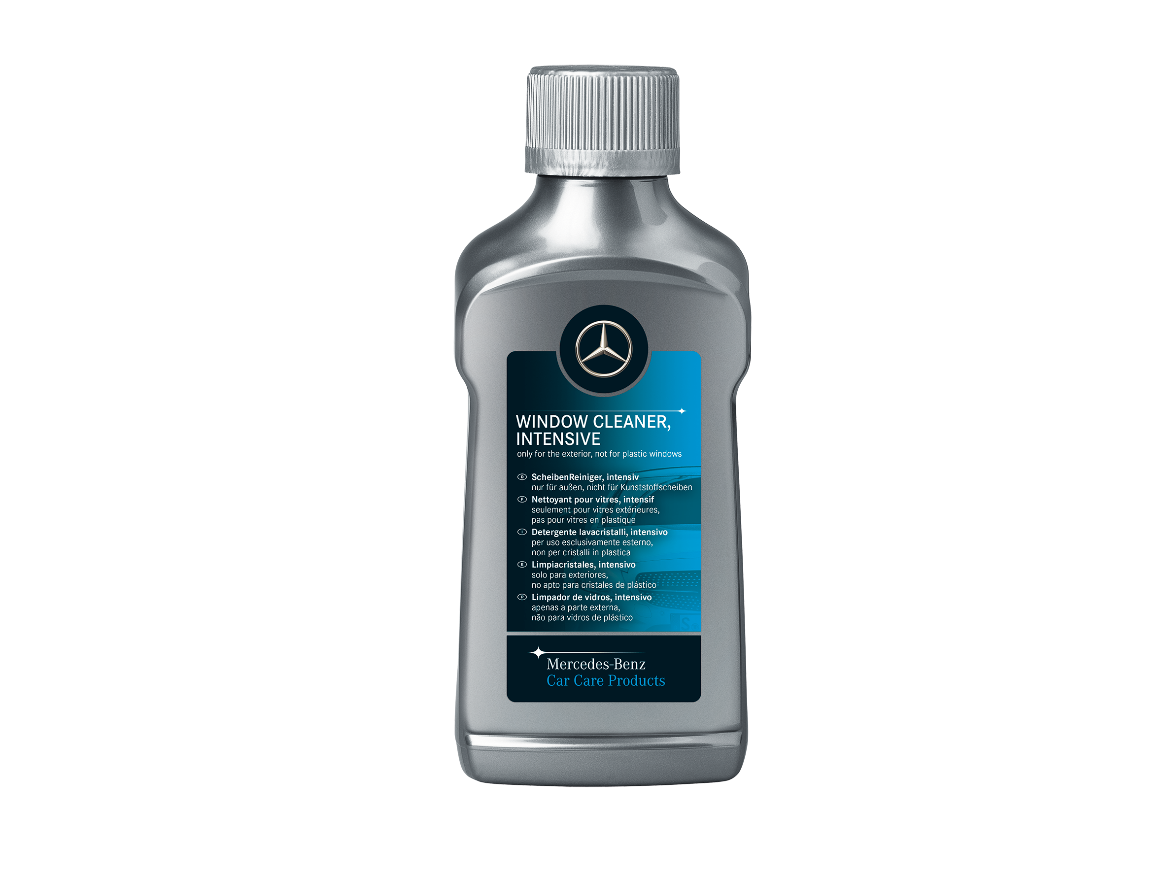 Lichidul de spălare parbriz intensiv de la Mercedes-Benz.