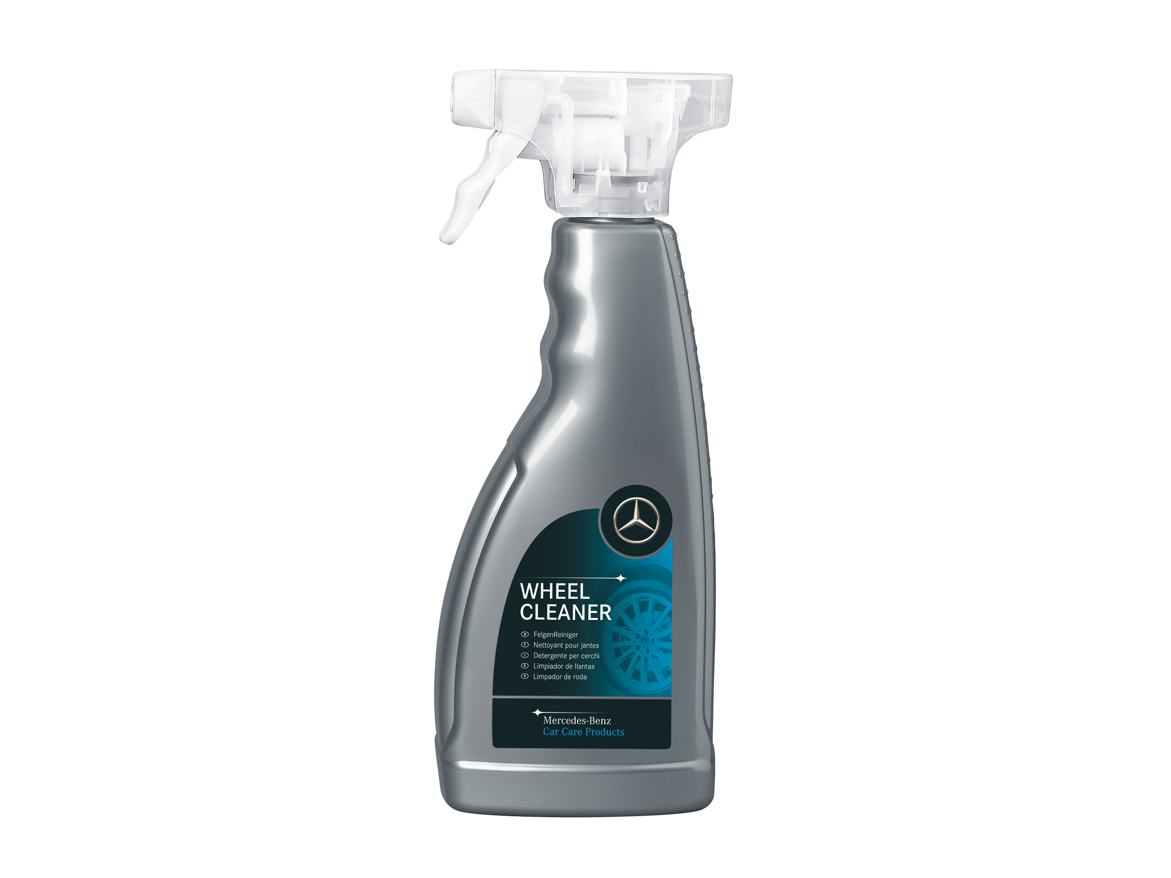 Detergentul pentru jante de la Mercedes-Benz.