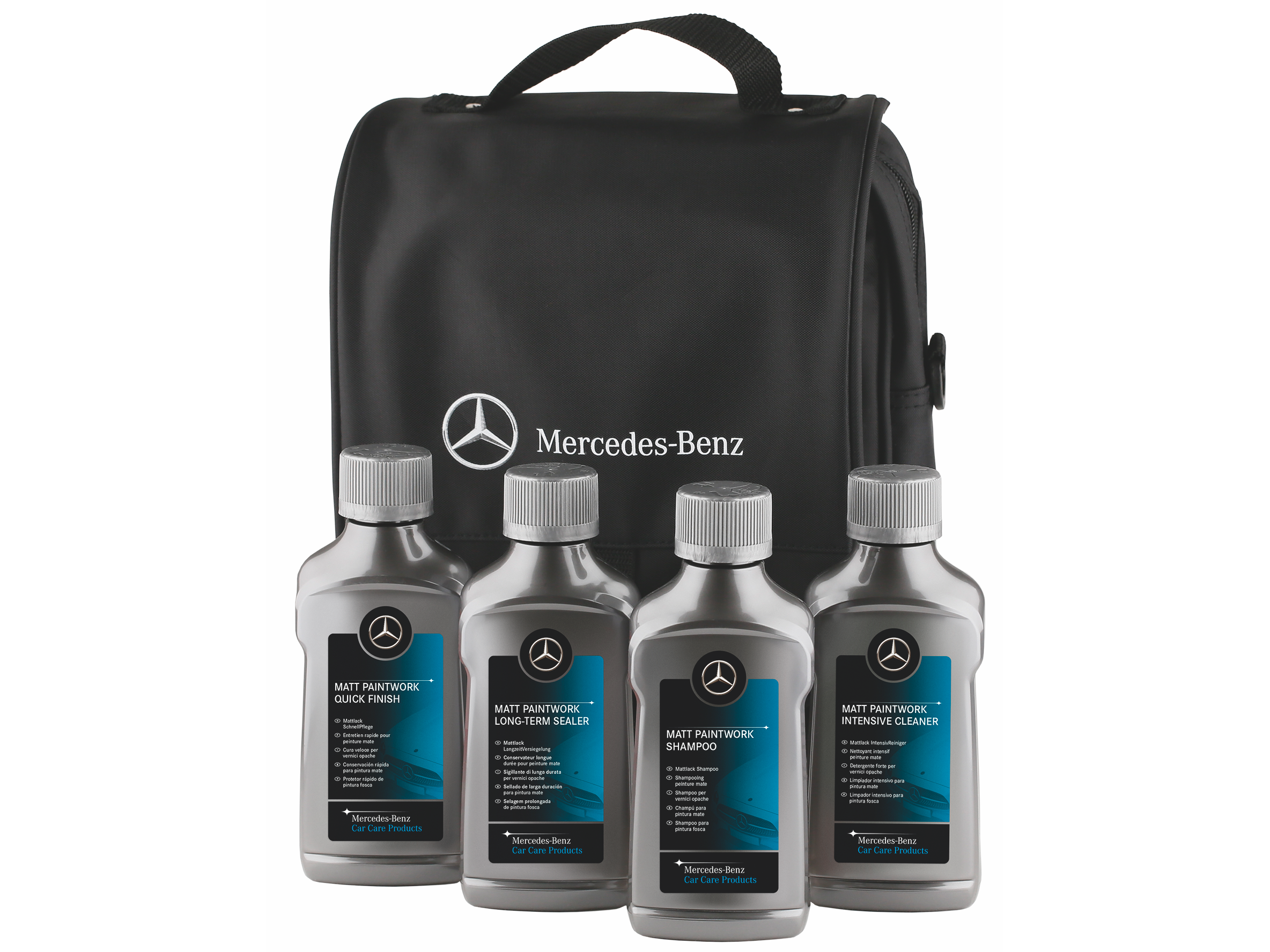 Set de îngrijire pentru vopsea mată Mercedes-Benz.