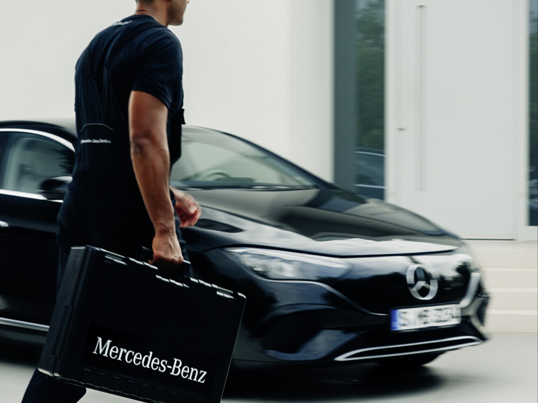 Mercedes-Benz Wallbox bazat pe principiile de design ale Mercedes-Benz.
