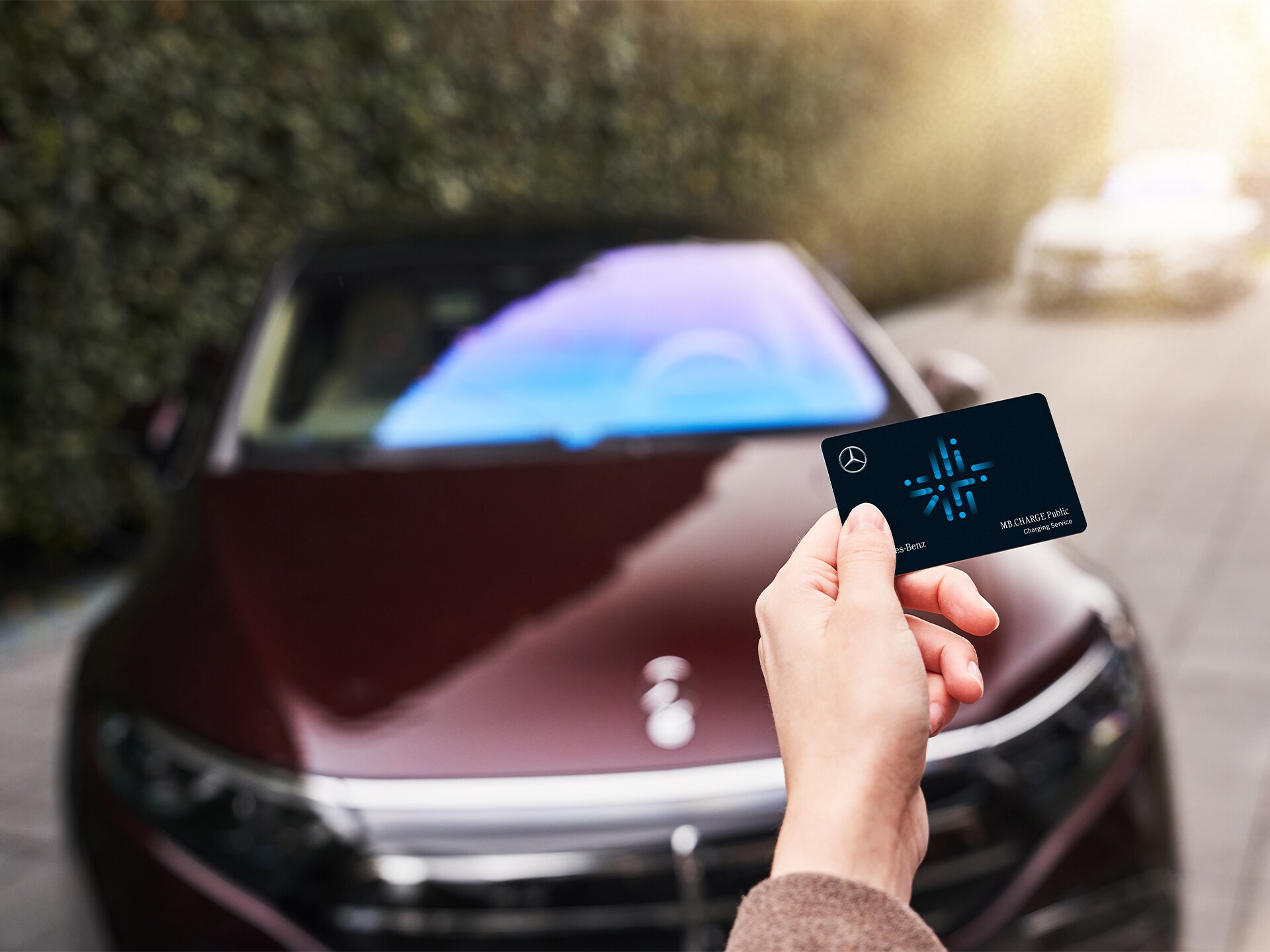 MB.CHARGE Public de la Mercedes-Benz.