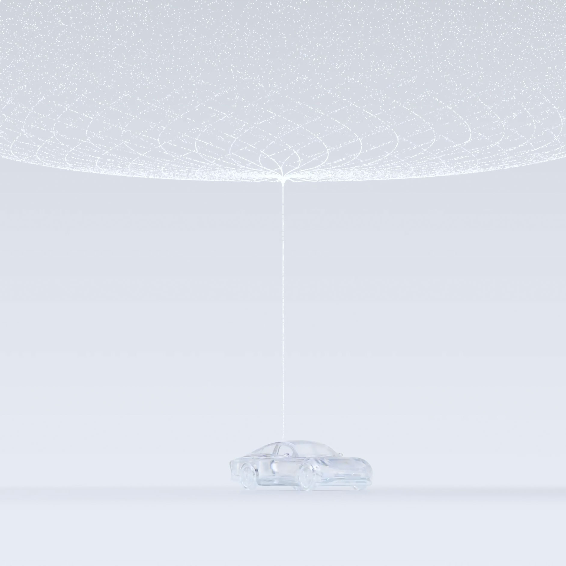 Over-the-Air Updates | Tehnologie | Mercedes-Benz Grafica unui pandantiv Mercedes-Benz.