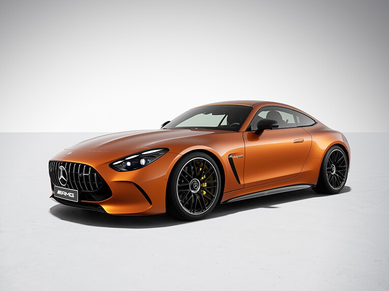 O reprezentare a modelului Mercedes-AMG GT Coupé.