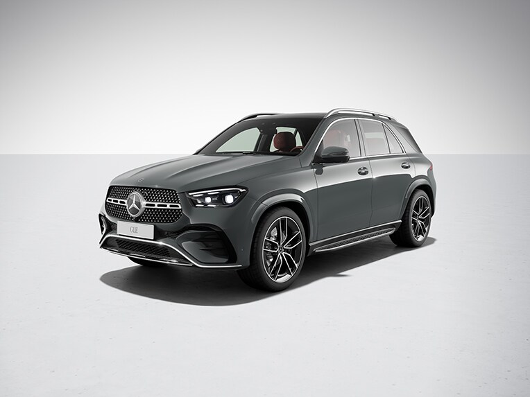 O reprezentare a modelului Mercedes-Benz GLE.
