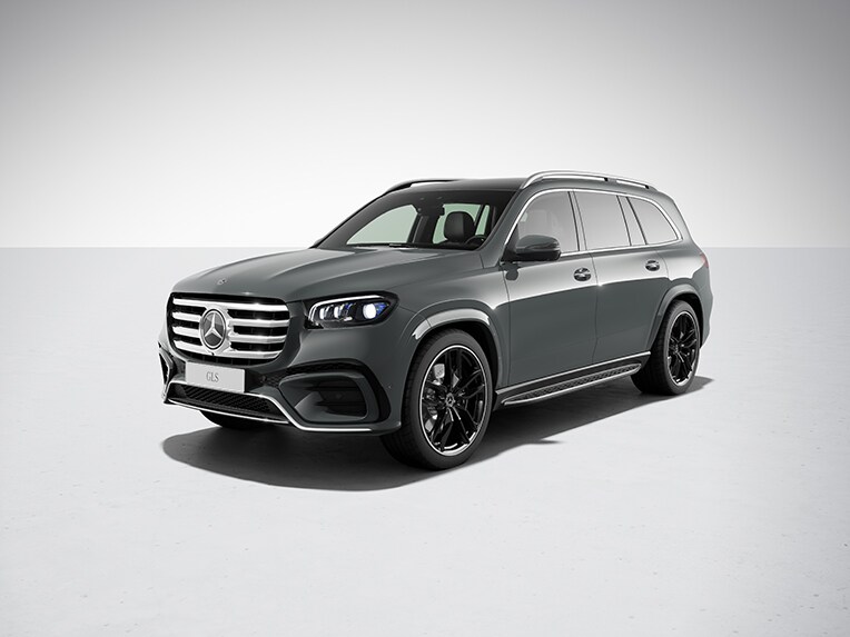 O reprezentare a modelului Mercedes-Benz GLS.
