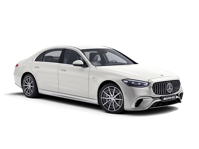 O reprezentare a modelului Mercedes-AMG Clasa S.