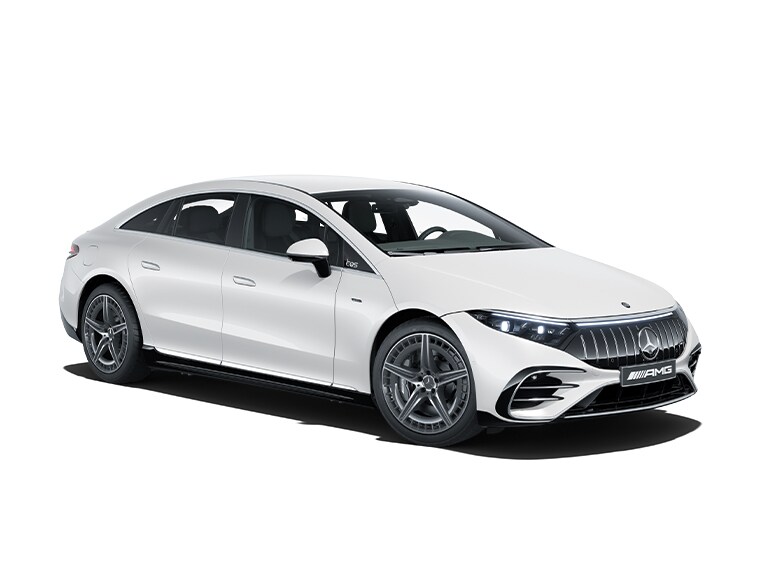 O reprezentare a modelului Mercedes-AMG EQS.