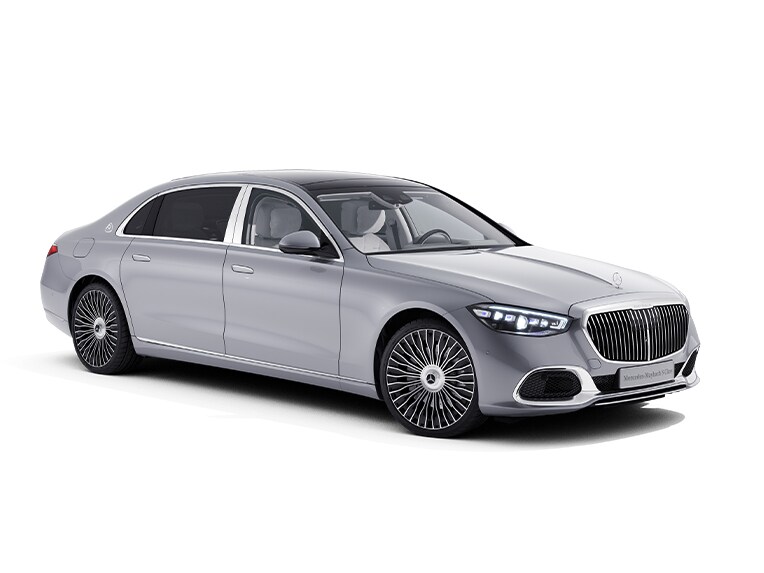 O reprezentare a modelului Mercedes-Maybach Clasa S.