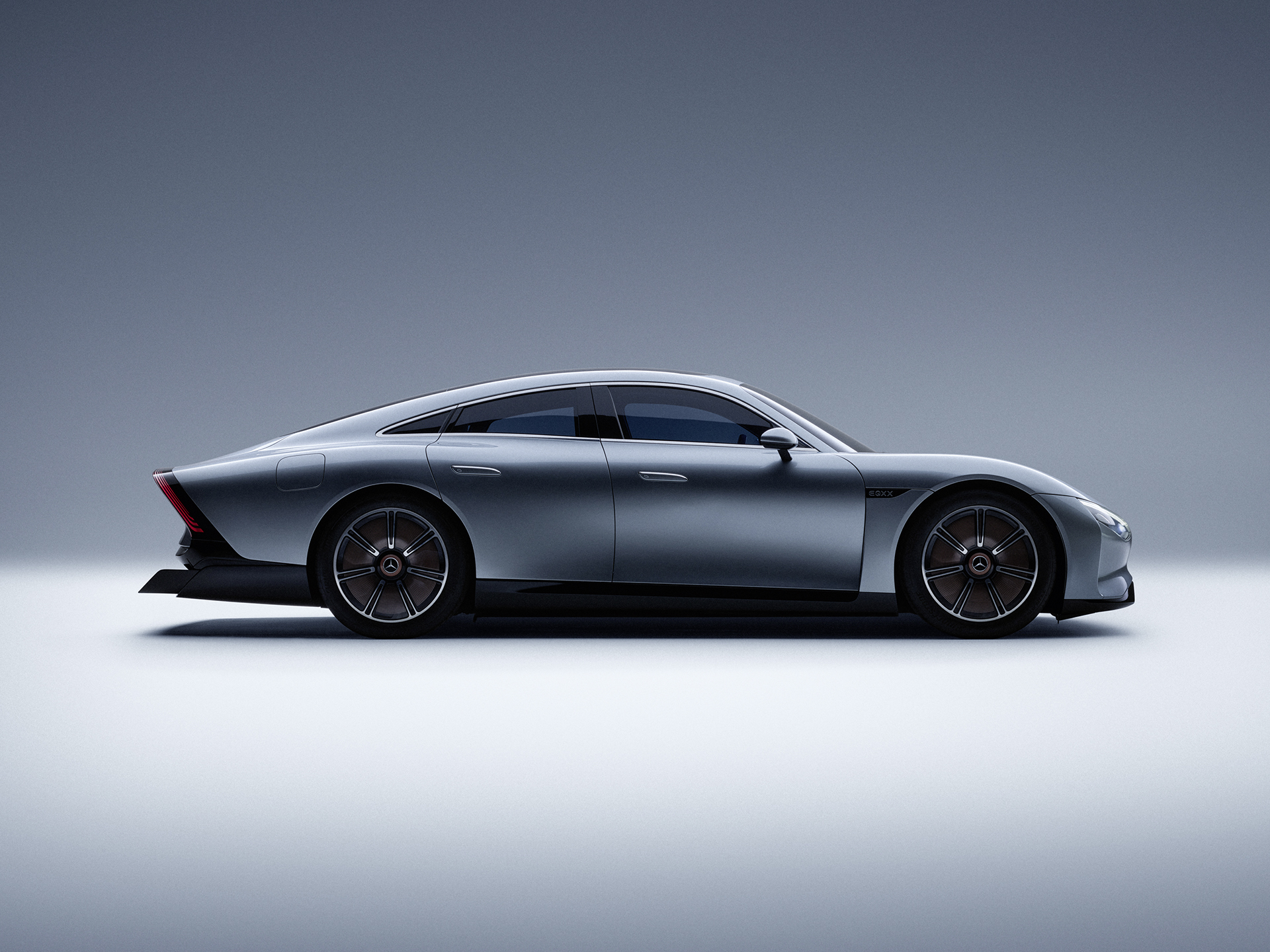 Viziune de viitor | Mercedes-Benz Perspectivă laterală a unui prototip Mercedes-Benz.