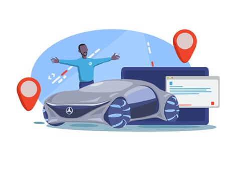 Centru de protecție a datelor Mercedes-Benz