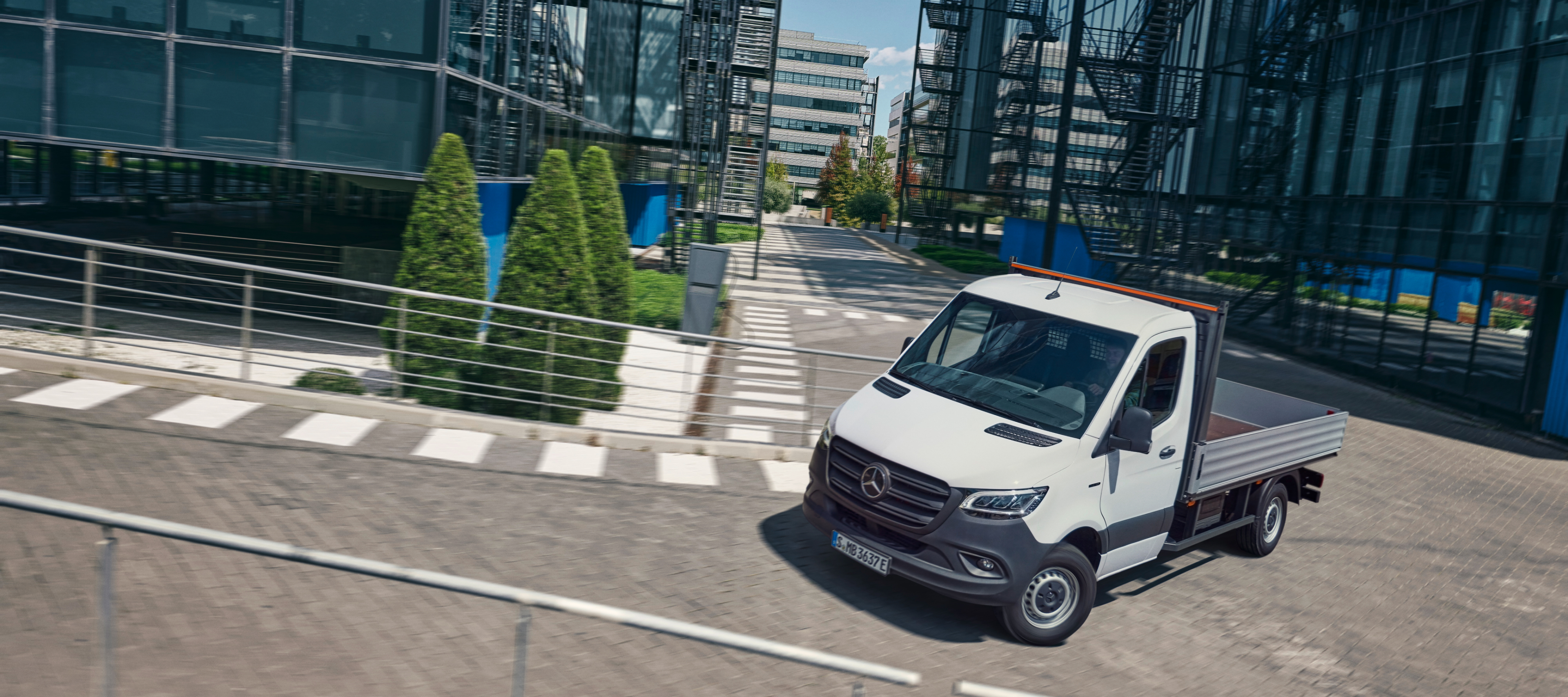 Comparație autovehicule | eSprinter șasiu | Mercedes-Benz Modelul Mercedes-Benz eSprinter șasiu.