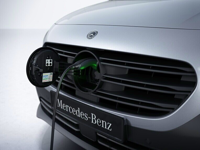 Încărcare CA 11 kW cu Mercedes-Benz eCitan furgon.