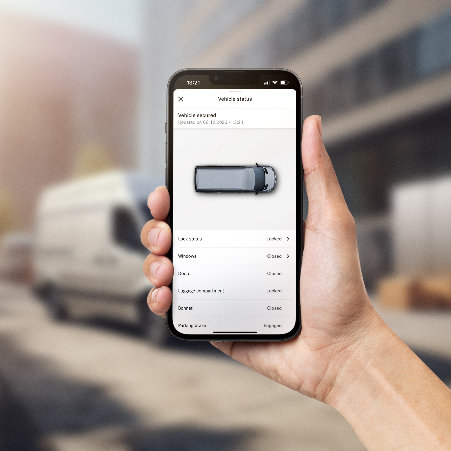 Extraopțiuni digitale | Autodubă Sprinter | Mercedes-Benz Extraopțiuni digitale pentru o furgonetă Mercedes-Benz.