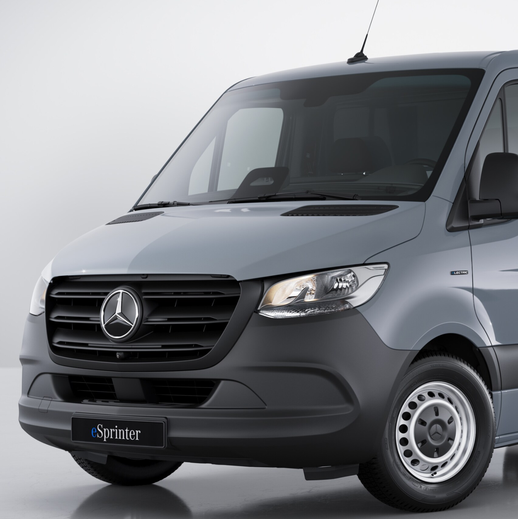 Modelul Mercedes-Benz eSprinter Șasiu.