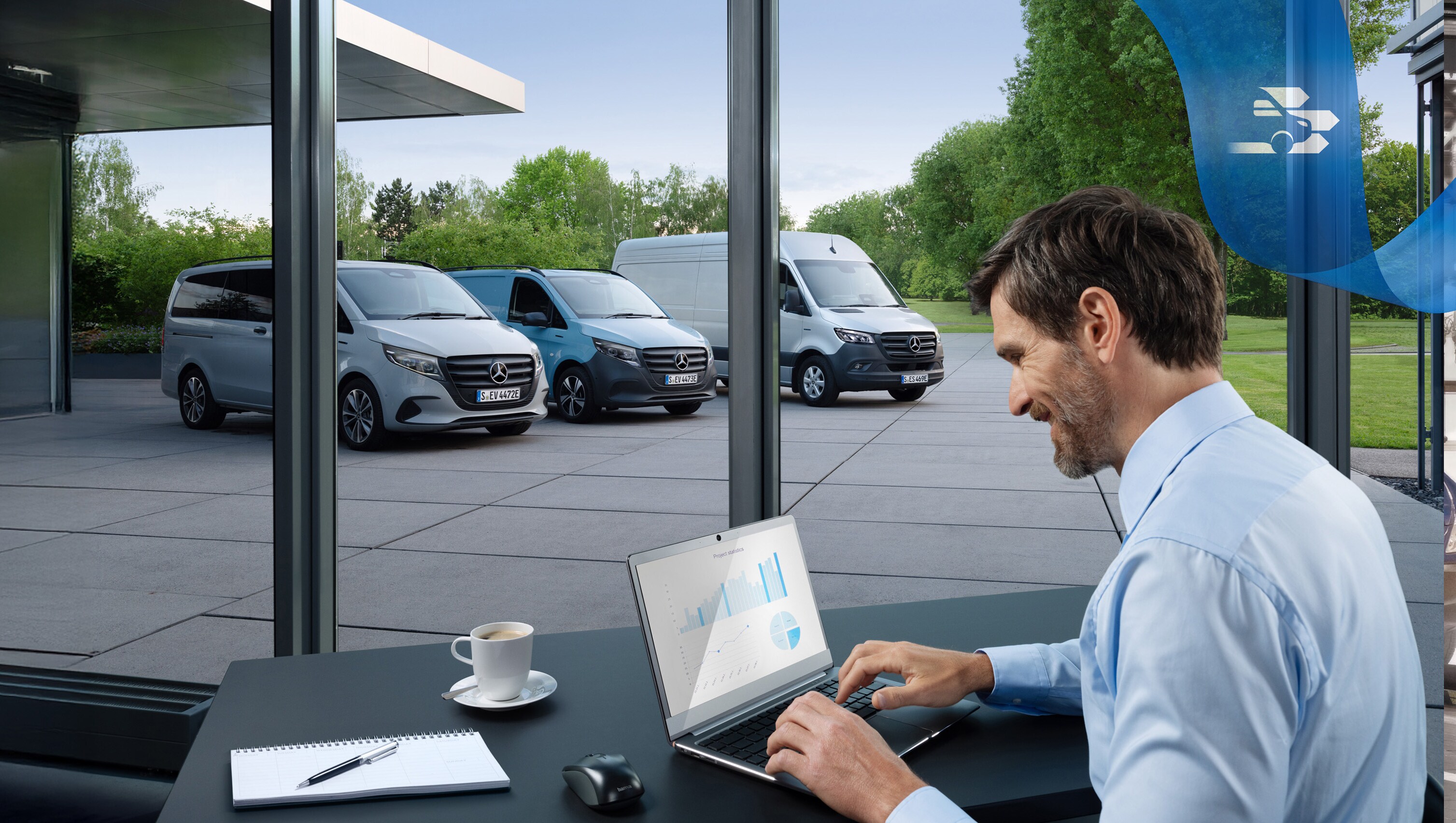 Autovehicule comerciale Mercedes-Benz.