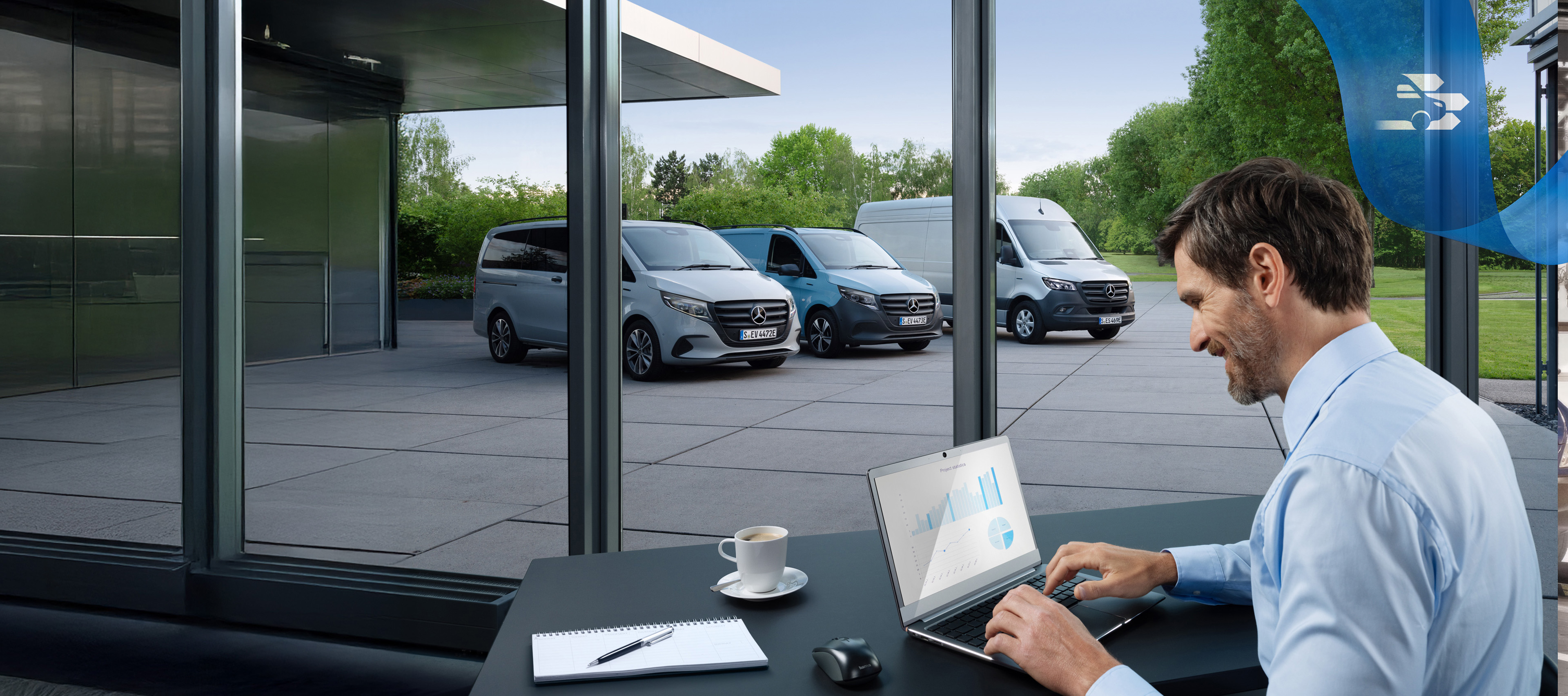 Autovehicule comerciale Mercedes-Benz.