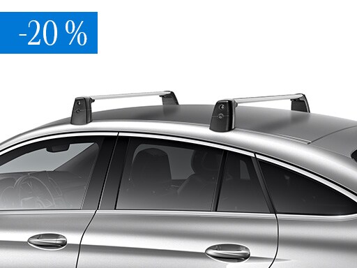 Cu barele pentru plafon de la Mercedes-Benz iei cu tine tot ce ai nevoie, fie că mergi la schi sau fugi un weekend din oraș. Contactați cel mai apropiat distribuitor, care vă va ajuta să găsiți bare de plafon potrivite exact modelului dumneavoastră de vehicul.