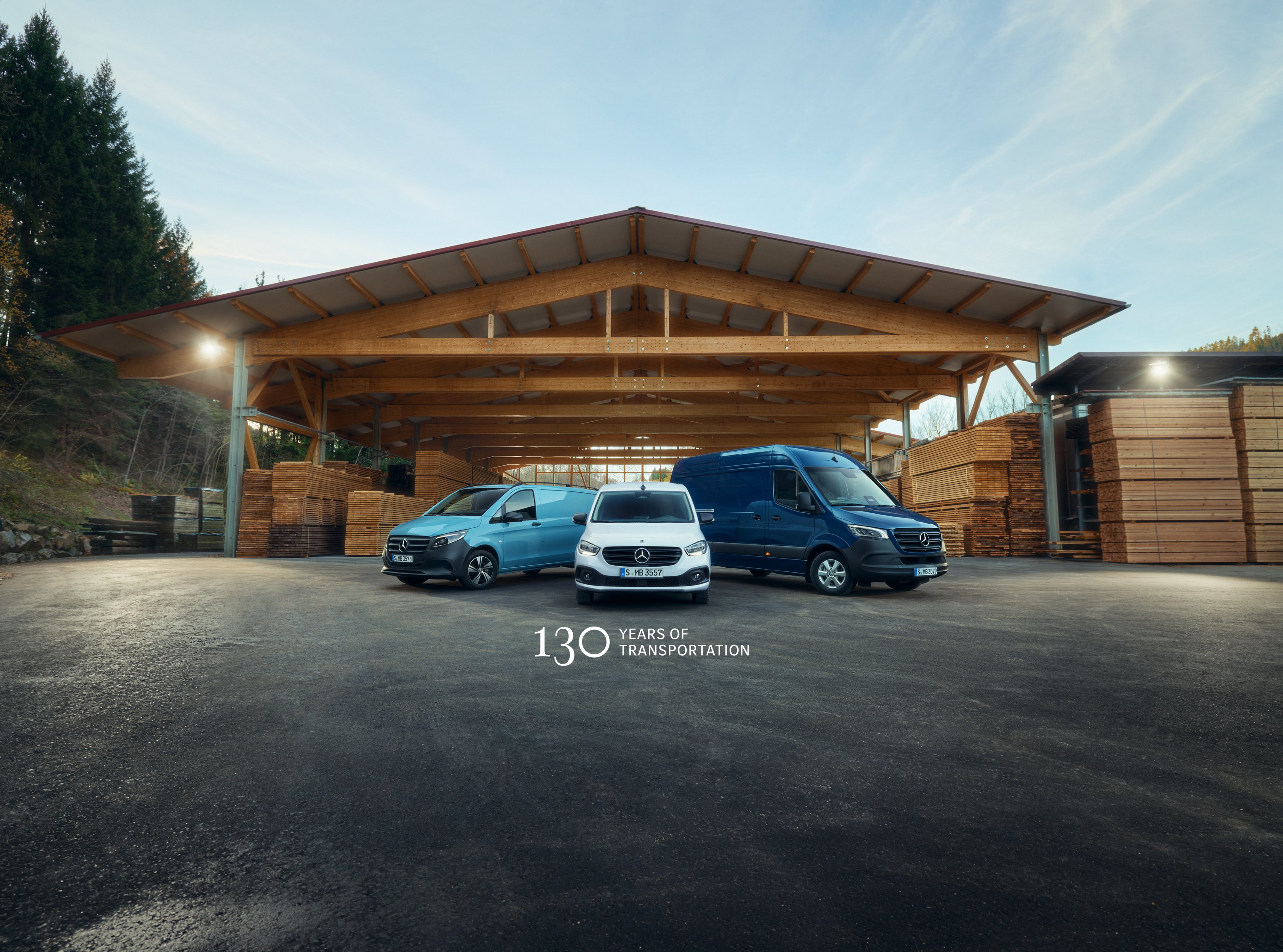 Mercedes-Benz. 130 de ani de excelență în transport. Mercedes-Benz. 130 de ani de excelență în transport.