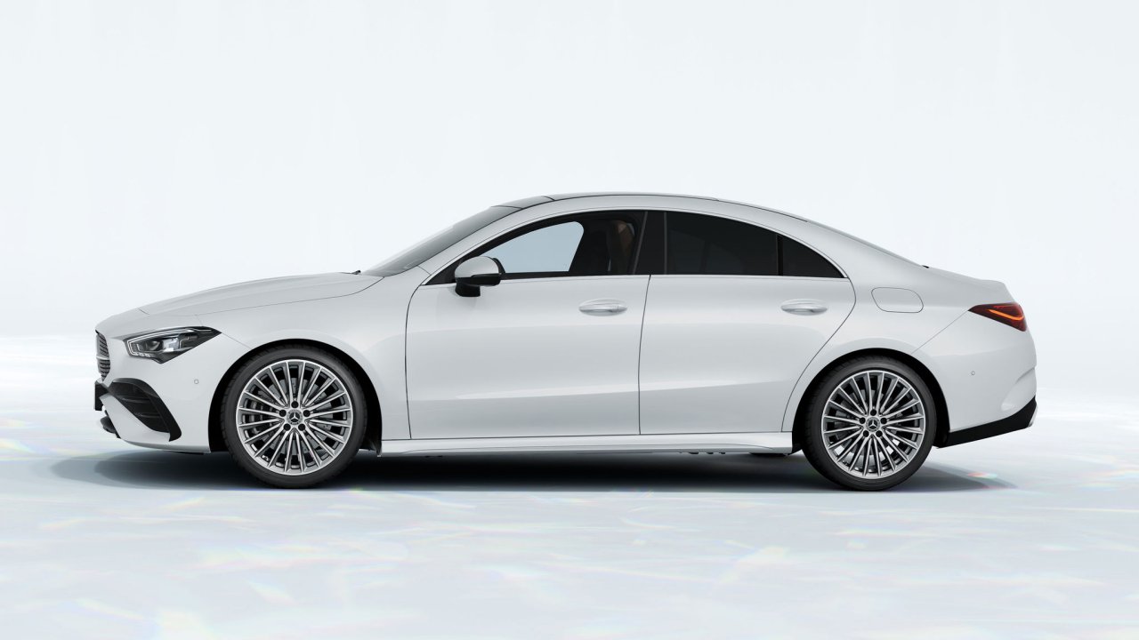 Exteriorul noului model Mercedes-Benz CLA Coupé.