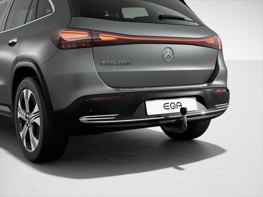 Dispozitivul de remorcare cu stabilizare a remorcii ESP® al noului model EQA de la Mercedes-Benz.